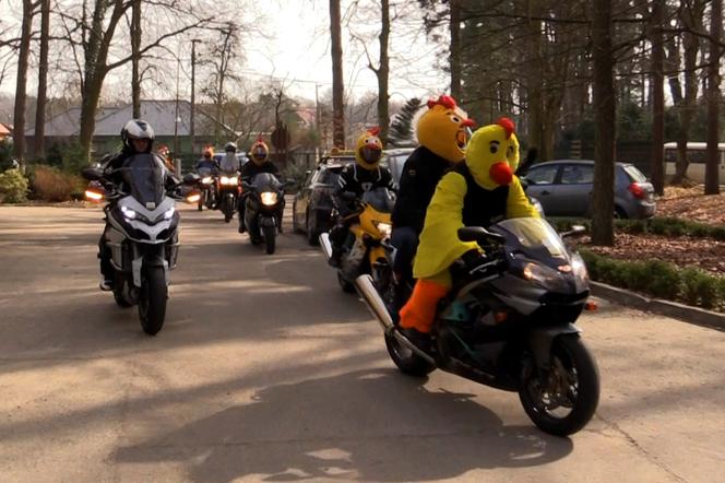 Moto Zające odwiedziły dzieci w podszczecińskim Tanowie [WIDEO]