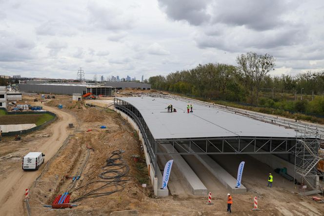Nowe stacje metra na Bemowie w budowie (wrzesień 2025)