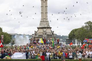 ŚDM 2023 w Lizbonie. Tłumy wiernych i wielka spowiedź. Podczas, której obecny jest Papież Franciszek