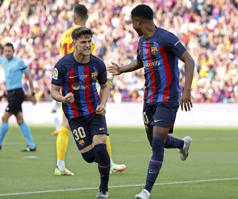 Barcelona rozniosła Mallorcę na pożegnanie starego Camp Nou. Lewandowski tym razem bez bramki