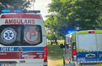 Pijaną nastolatkę wrzucili do stawu dla zabawy. Lądował śmigłowiec LPR