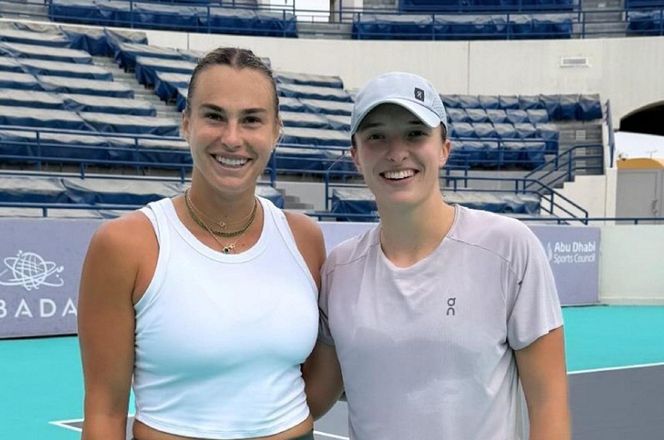 Iga Świątek i Aryna Sabalenka