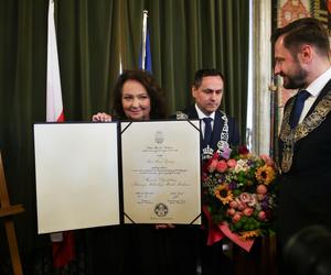 Anna Dymna otrzymała honorowe obywatelstwo