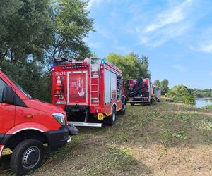 Tragedia nad Dunajcem! Ciągnik z mężczyzną wpadł do rzeki. Nowe informacje