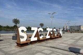 Napis Szczecin