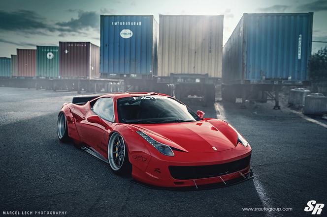 Ferrari 458 Italia po tuningu Liberty Walk Performance