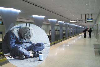 Bezdomni sparaliżowali metro. Kuriozalna sytuacja na Młocinach