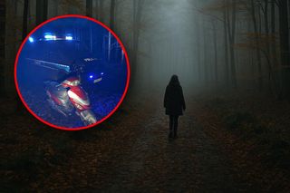 Nie mogła znaleźć wyjścia z lasu, płakała przez telefon. Pomoc nadeszła w porę