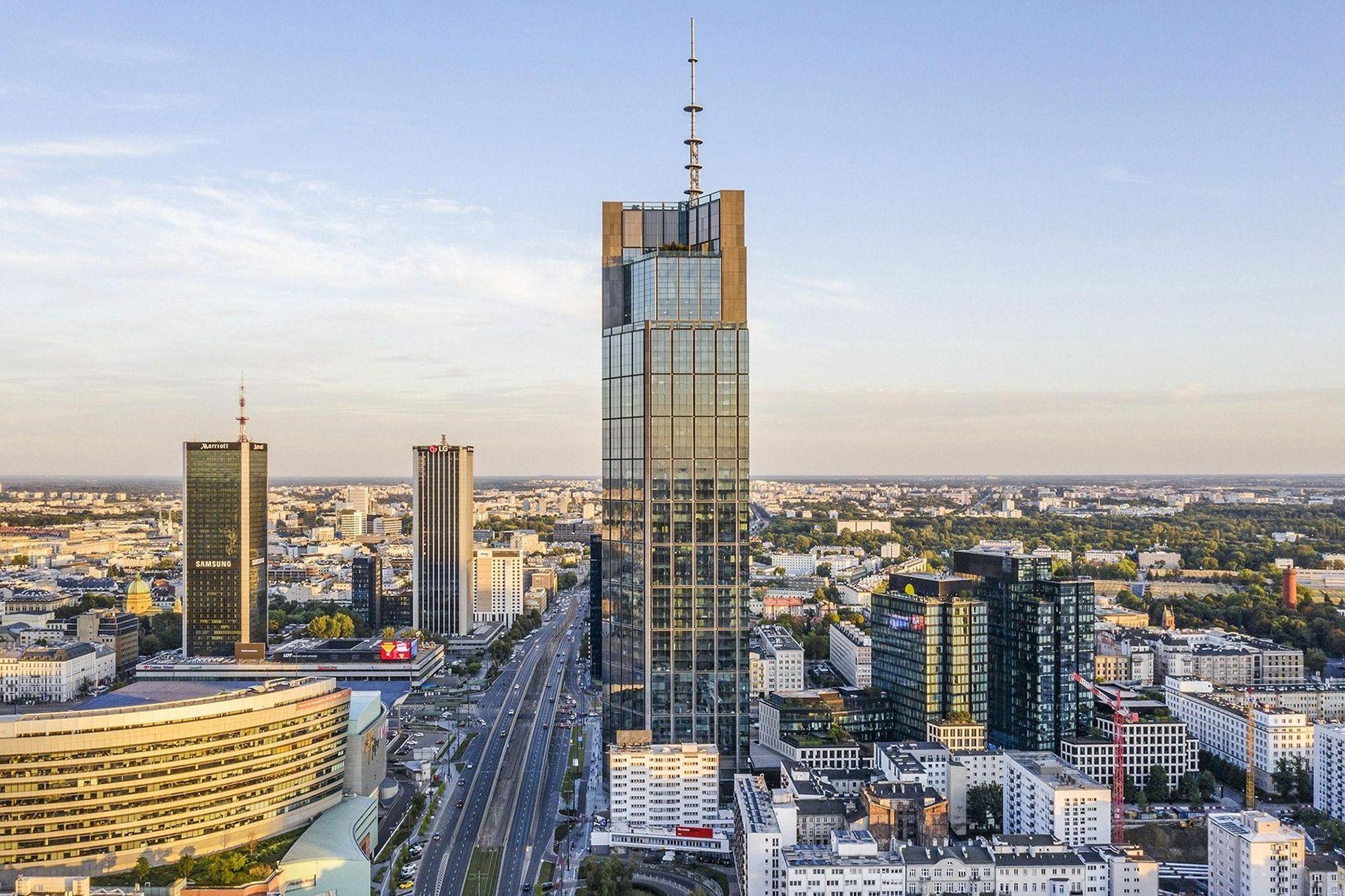 Wieżowiec Varso Tower w Warszawie