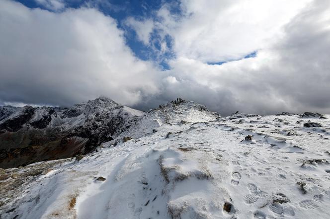 Tatry przysypane śniegiem