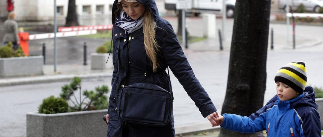 M jak miłość odc. 1072. Joanna (Barbara Kurdej-Szatan), Wojtek (Feliks Matecki)