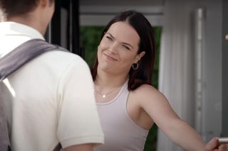 Pierwsza miłość. Filip (Dominik Smaruj), Julita (Dagmara Bryzek)