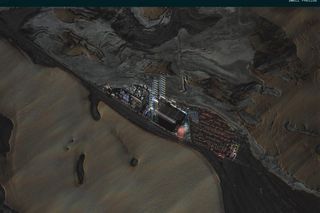 Baza SpaceX w Teksasie w Dwell Precise