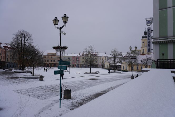 Atak zimy w Białymstoku - listopad 2024