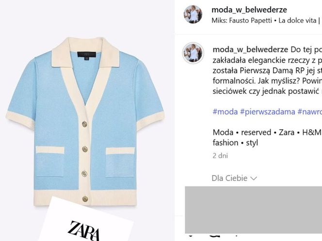 Marta Nawrocka zadaje szyku, a ma stroje z sieciówek! Ubierz się, jak pierwsza dama [ZDJĘCIA]	