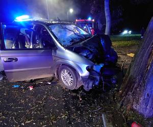 Wieczorny wypadek w Czarnotkach pod Środą Wielkopolską
