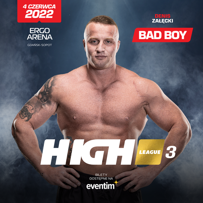 HIGH League 3: Denis Załęcki zadebiutuje w MMA! Kiedy i z kim walczy?