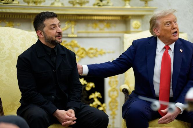 Spotkanie Zełeński - Trump w Białym Domu z udziałem europejskich liderów