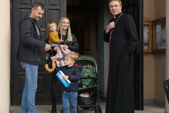 Bp Aleksander Jazłowiecki spotkał się z gośćmi z Ukrainy i wiernymi parafii św. Łukasza