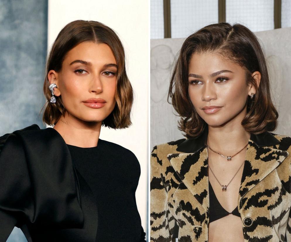 Zendaya, Hailey bieber, Italian bob