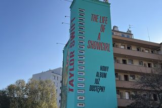 Mural promujący album Taylor Swift