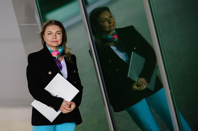 Z korporacji przesiadła się do taksówki