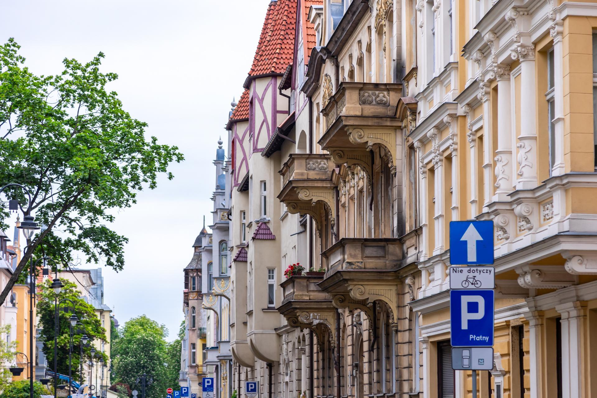 Kamienice przy ulicy Cieszkowskiego w Bydgoszczy