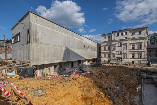 Trwa budowa Interaktywnego Centrum Bajki i Animacji w Bielsku-Białej