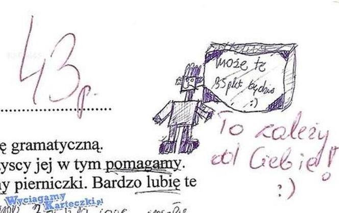 Hity z kartkówek i sprawdzianów! Teksty uczniów bawią do łez! 