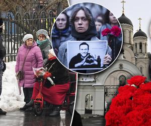 Pogrzeb Aleksieja Nawalnego. Tłumy chcą uczestniczyć w uroczystości, służby na cmentarzu