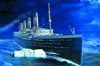 titanic gora lodowa
