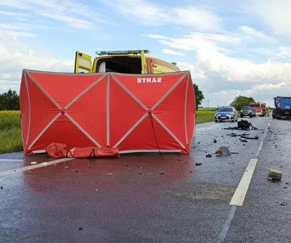 Dramat na drodze pod Prudnikiem. Nie żyje 27-letnia kobieta