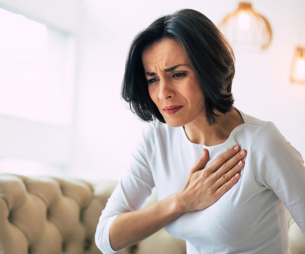 Zawał serca czy zgaga? Jak je odróżnić?