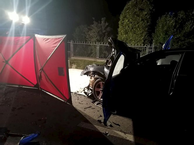  Śmiertelny wypadek pod Sieradzem. 23-letnia kobieta nie żyje [ZDJĘCIA].