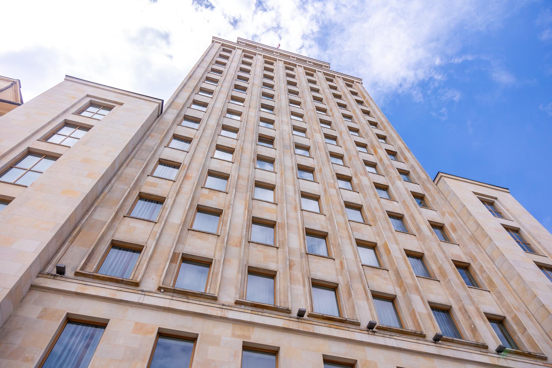 Prudential w Warszawie - zdjęcia. Gdy powstawał, był najwyższy w Polsce