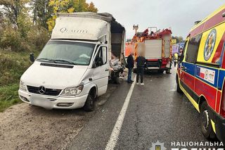 Wypadek autobusu z Warszawy do Odessy. Trzy osoby nie żyją, jest wielu rannych