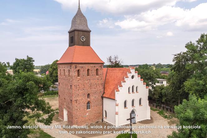 Kościół w Jamnie z prestiżową nagrodą „Zabytek Zadbany” 2020.