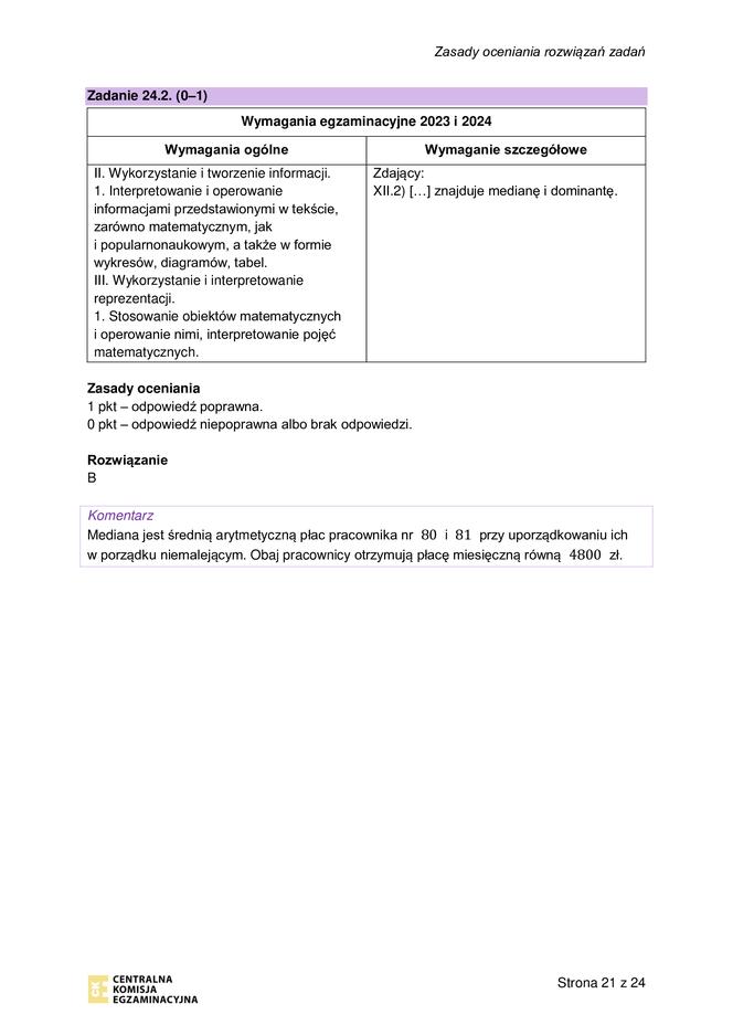 Matura próbna 2023: Matematyka. Oficjalne odpowiedzi CKE