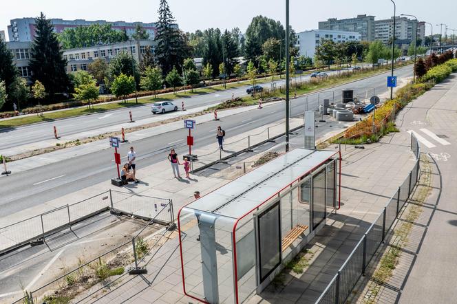 Opuszczona przebudowa Trasy Łazienkowskiej w Warszawie