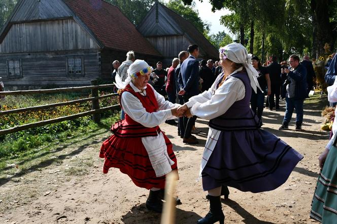 Dożynki wojewódzkie w Olsztynku 2024. Tłumy na wydarzeniu. „To był trudny rok” [ZDJĘCIA]