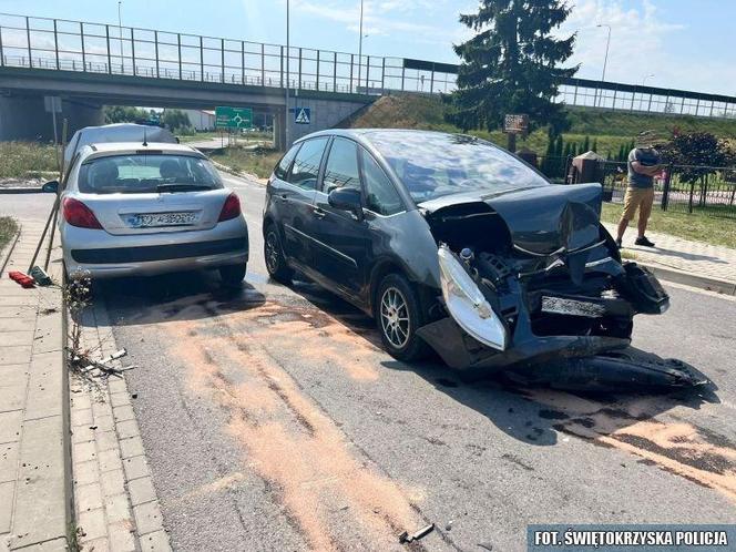 Kraksa peugeota z citroenem to nie był przypadek! Kobieta odpowie za próbę zabójstwa