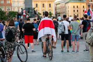 Kraków solidarny z Białorusią