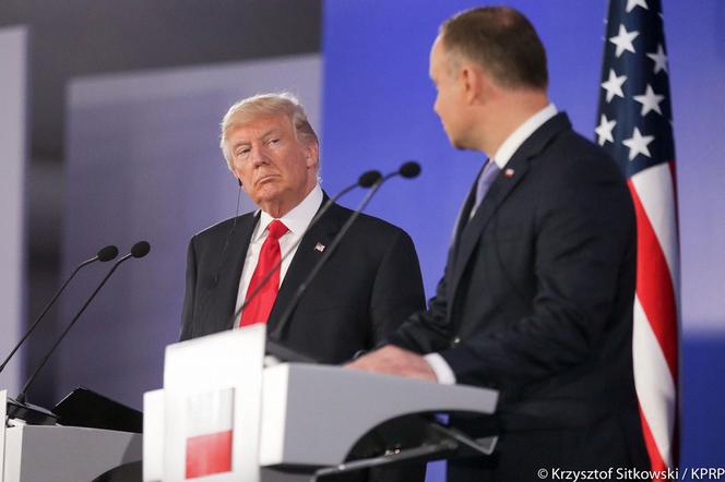 Andrzej Duda, Donald Trump