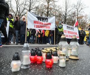 Protest plantatorów tytoniu w Warszawie (3.11.2025)