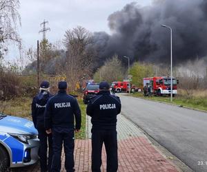 Kędzierzyn-Koźle. Potężny pożar chemikaliów