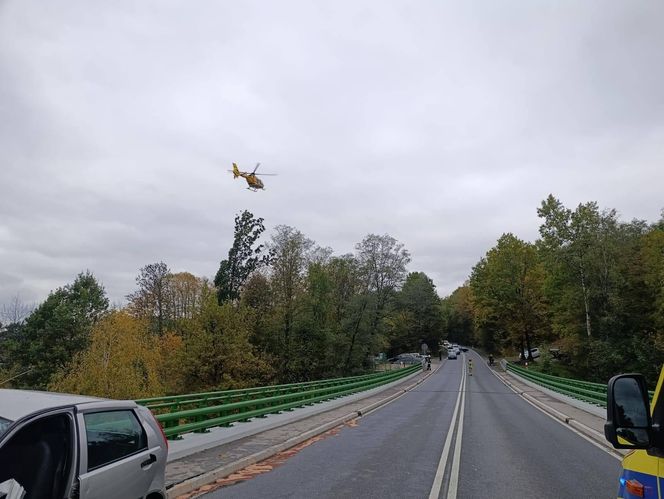 Wypadek w Żywcu