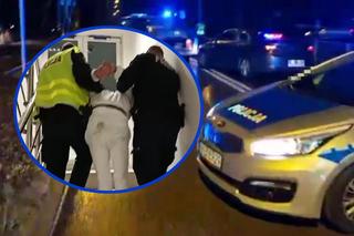 Pościg za pijanym 18-latkiem w Piasecznie. Policjanci staranowali jego auto!