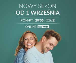 Barwy szczęścia nowy sezon. Asia (Anna Gzyra-Augustynowicz), Hubert (Marek Molak)