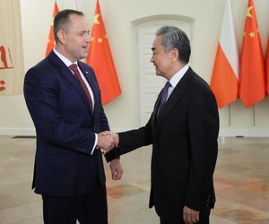 Chiński minister Wang Yi w Warszawie