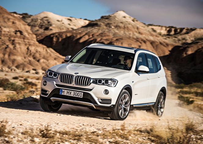 BMW X3 lifting 2015